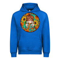 Cobalt fall gnomes round earrings 2 Urban Hoodie - Artiststas