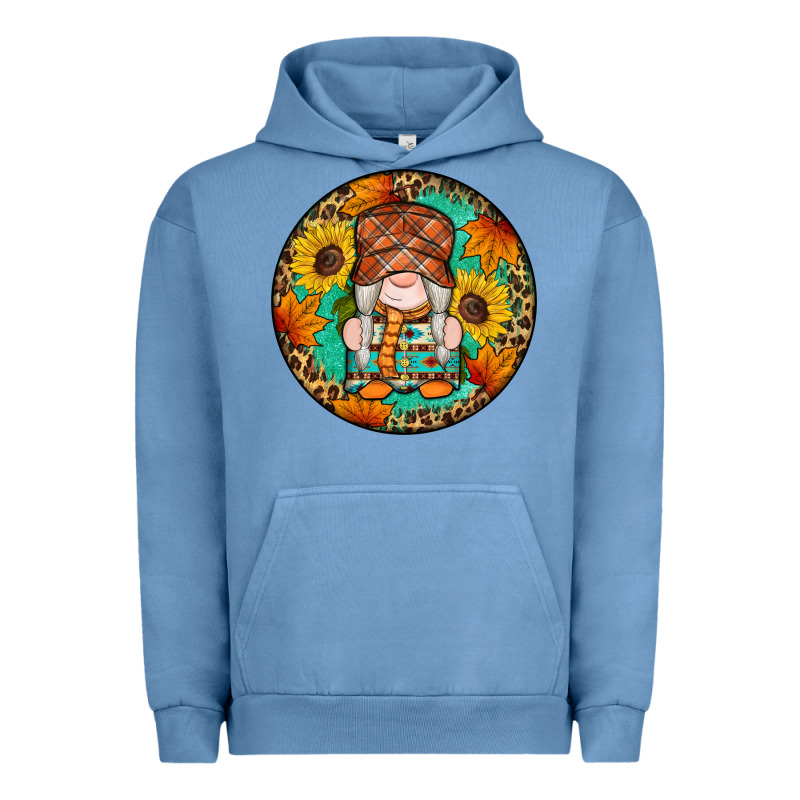 Fall Gnomes Round Earrings 2 Urban Hoodie by Artiststas | Teevron