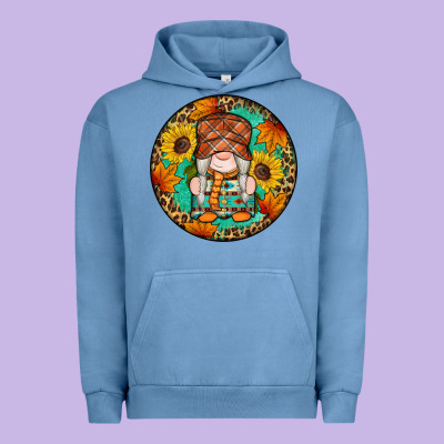 Fall Gnomes Round Earrings 2 Urban Hoodie Designed By Artiststas