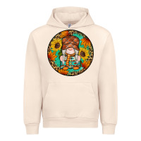 Sandshell fall gnomes round earrings 2 Urban Hoodie - Artiststas