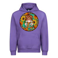 Tulip fall gnomes round earrings 2 Urban Hoodie - Artiststas