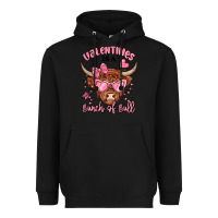 Black valentines is a bunch of bull Heavyweight Hoodie - MaliasSmallBusiness