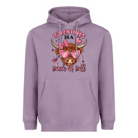 Lavender valentines is a bunch of bull Heavyweight Hoodie - MaliasSmallBusiness