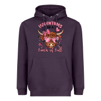 Plum valentines is a bunch of bull Heavyweight Hoodie - MaliasSmallBusiness