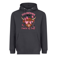 Valentines Is A Bunch Of Bull Heavyweight Hoodie | Teevron