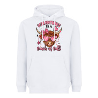 White valentines is a bunch of bull Heavyweight Hoodie - MaliasSmallBusiness