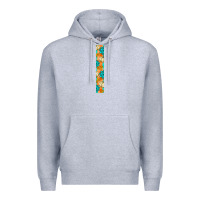 Heather Grey fall pumpkin Premium Hoodie - BundleAndBundleShop