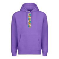 Purple fall pumpkin Premium Hoodie - BundleAndBundleShop