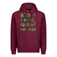 Burgundy boots flannels Premium Hoodie - AdoDesignShop