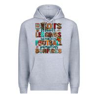 Heather Grey boots flannels Premium Hoodie - AdoDesignShop