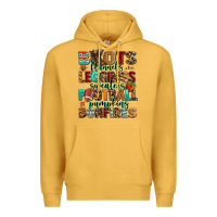 Mustard boots flannels Premium Hoodie - AdoDesignShop