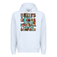 White boots flannels Premium Hoodie - AdoDesignShop