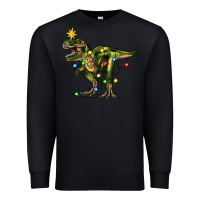 Black tree rex christmas Premium Sweatshirt - Zillion Design Studio