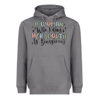 Storm a woman who knows her worth is dangerous Heavyweight Hoodie - MaliasSmallBusiness