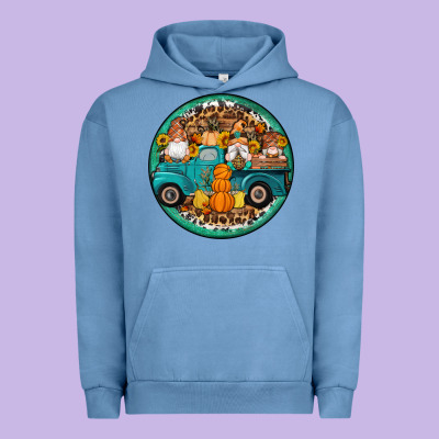 Fall Gnomes Round Earrings 3 Urban Hoodie Designed By Artiststas