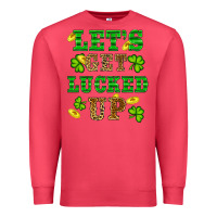 Cardinal st patricks day lets get lucked up Premium Sweatshirt - RanaPortraitStore