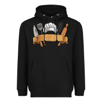 Black customized chef tools Heavyweight Hoodie - MaliasSmallBusiness