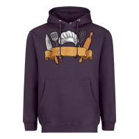 Plum customized chef tools Heavyweight Hoodie - MaliasSmallBusiness
