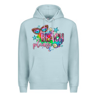 Blue Mist beach please Premium Hoodie - AdoDesignShop
