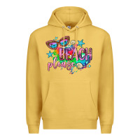 Antique Gold beach please Premium Hoodie - AdoDesignShop