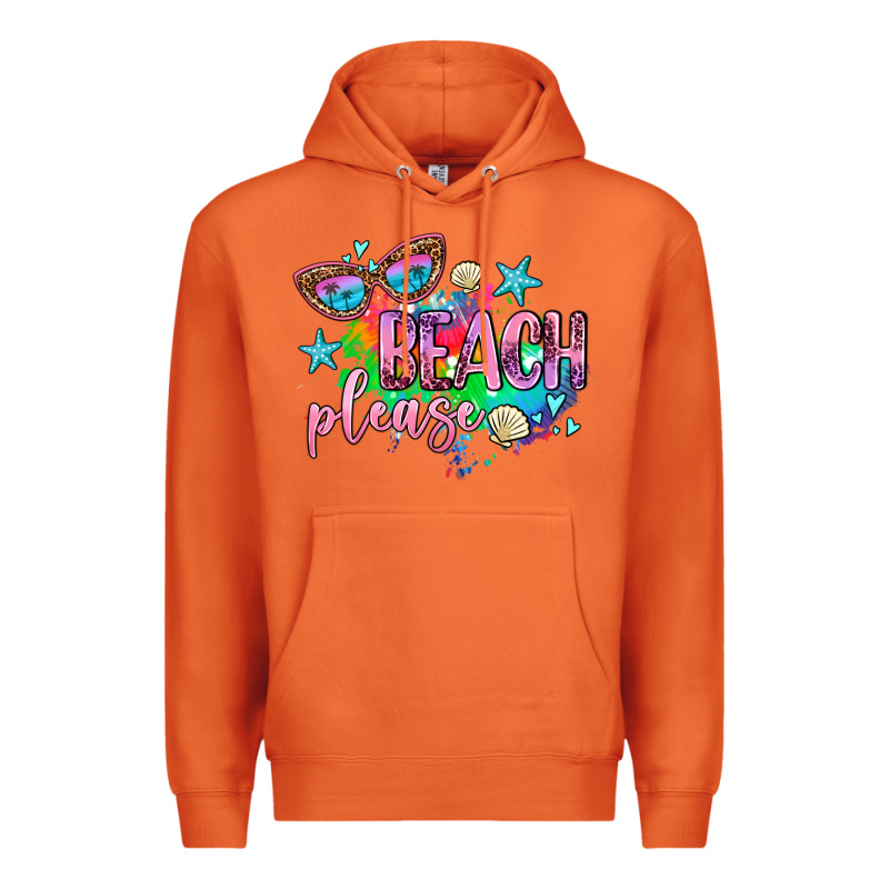 Beach Please Premium Hoodie by AdoDesignShop | Teevron