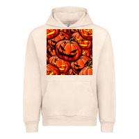 Sandshell halloween pumpkin seamless pattern Urban Hoodie - BundleAndBundleShop