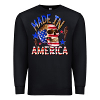 Black made in america Premium Sweatshirt - texasbilliewilder
