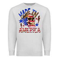Dove Grey made in america Premium Sweatshirt - texasbilliewilder