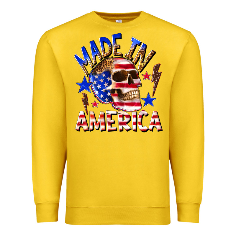 Made In America Premium Sweatshirt by texasbilliewilder | Teevron