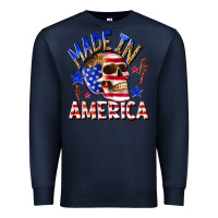 Navy made in america Premium Sweatshirt - texasbilliewilder