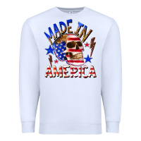 White made in america Premium Sweatshirt - texasbilliewilder