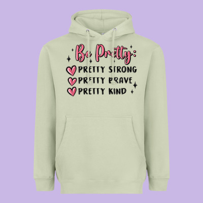 Heavyweight Hoodie be pretty strong brave kind