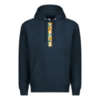 Navy pumpkin caffee Premium Hoodie - BundleAndBundleShop