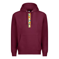 Burgundy pumpkin caffee Premium Hoodie - BundleAndBundleShop