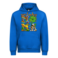 Cobalt one lucky mama Urban Hoodie - AdoDesignShop