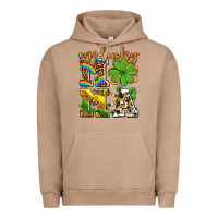 Pigment Burro one lucky mama Urban Hoodie - AdoDesignShop