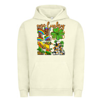 Pigment Pistachio one lucky mama Urban Hoodie - AdoDesignShop