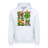 White one lucky mama Urban Hoodie - AdoDesignShop