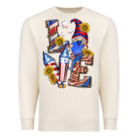 Sandshell love 4th of july with gnome Premium Sweatshirt - texasbilliewilder
