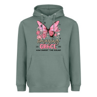 Sage amazing grace how sweet the sound butterfly Heavyweight Hoodie - MaliasSmallBusiness