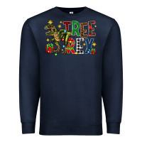 Navy tree rex coffee drink Premium Sweatshirt - Zillion Design Studio