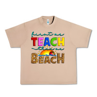 Burro first we teach then we beach Urban Heavy Tee - Artiststas