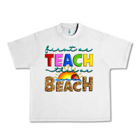 Lunar Rock first we teach then we beach Urban Heavy Tee - Artiststas