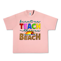 Salmon first we teach then we beach Urban Heavy Tee - Artiststas
