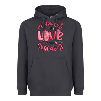 Smoke all you need is love and cupcakes valentines day Heavyweight Hoodie - MaliasSmallBusiness