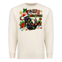 Sandshell meowy christmas Premium Sweatshirt - Zillion Design Studio