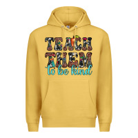 Antique Gold teach them to be kind Premium Hoodie - JahusDesignShop
