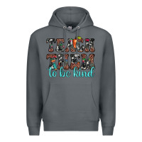 Rock teach them to be kind Premium Hoodie - JahusDesignShop