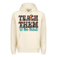 Tofu teach them to be kind Premium Hoodie - JahusDesignShop