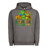 Pigment Tornado my first st patricks day with coins and shamrocks Urban Hoodie - AdoDesignShop